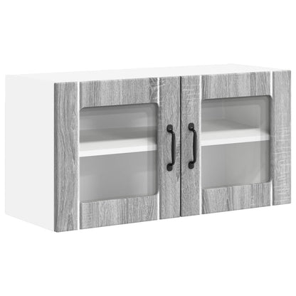 vidaXL Küchenschrank Graues Sonoma 80 x 31 x 40 cm Holzwerkstoff