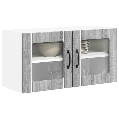 vidaXL Küchenschrank Graues Sonoma 80 x 31 x 40 cm Holzwerkstoff