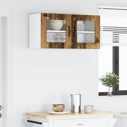 vidaXL Küchenschrank Altholz 80 x 31 x 40 cm Holzwerkstoff