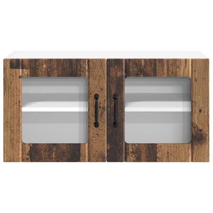 vidaXL Küchenschrank Altholz 80 x 31 x 40 cm Holzwerkstoff