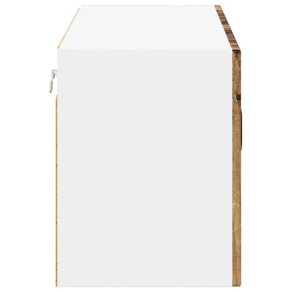 vidaXL Küchenschrank Altholz 80 x 31 x 40 cm Holzwerkstoff