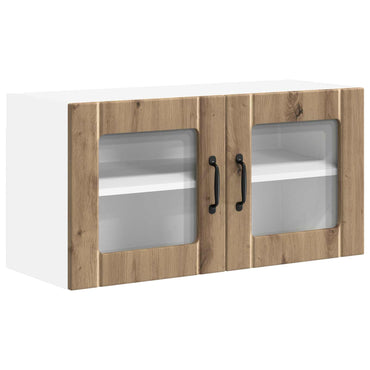 vidaXL Küchenschrank Artisan-Eiche 80 x 31 x 40 cm Holzwerkstoff