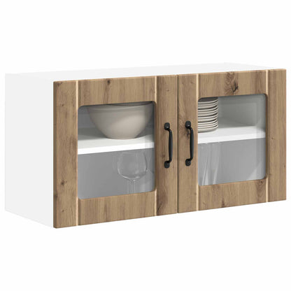 Küchenschrank Artisan-Eiche 80 x 31 x 40 cm Holzwerkstoff