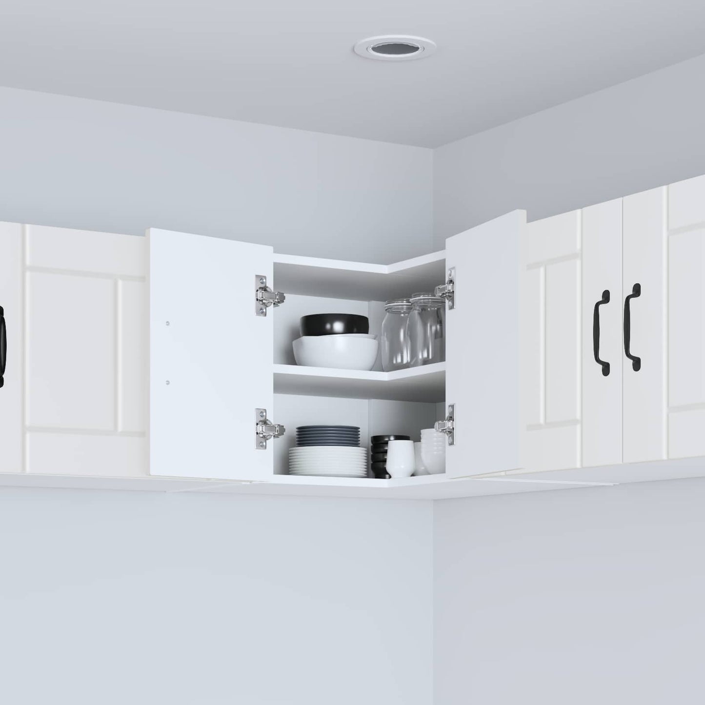 Küchenschrank Weiß 57 x 57 x 40 cm Holzwerkstoff