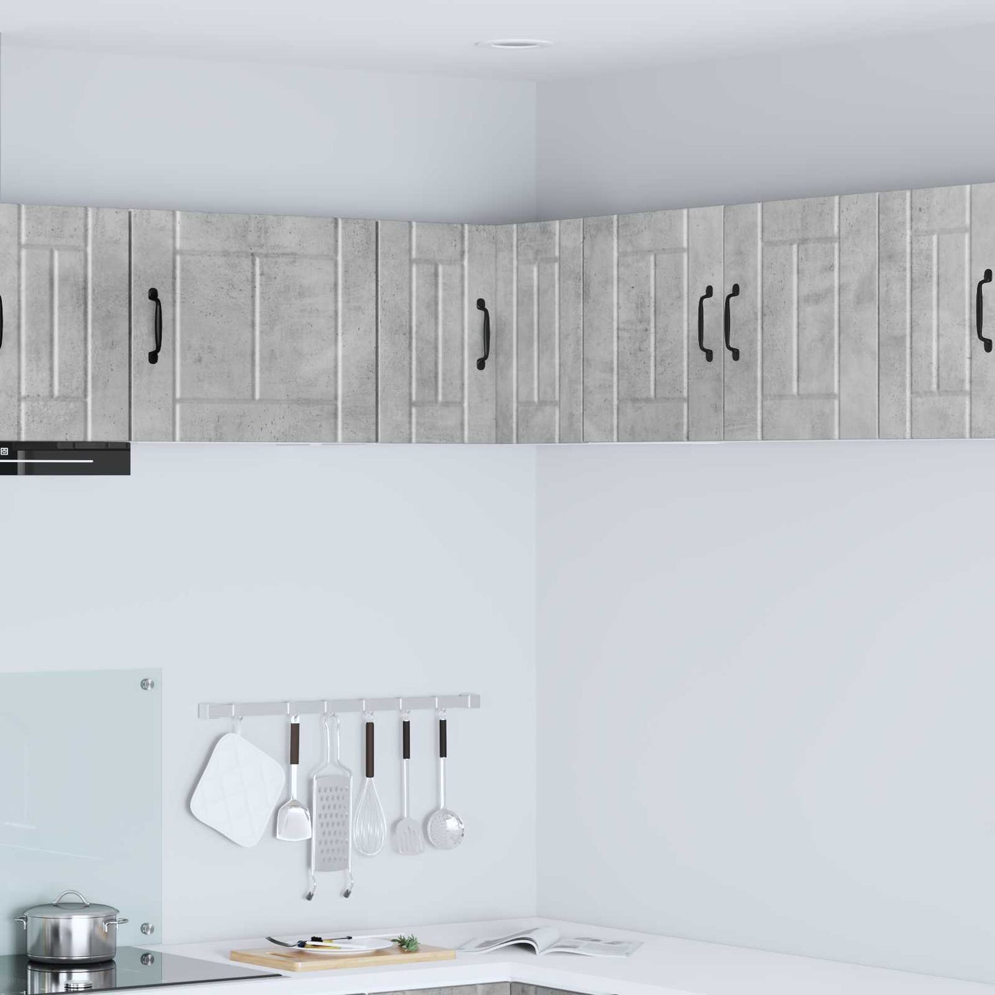 vidaXL Küchenschrank Beton Grau 57 x 57 x 40 cm Holzwerkstoff