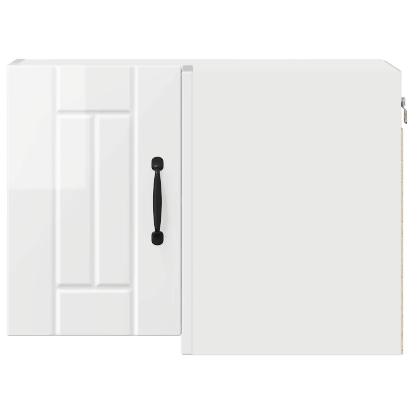 vidaXL Küchenschrank Hochglanz Weiß 57 x 57 x 40 cm Holzwerkstoff