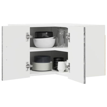 vidaXL Küchenschrank Graues Sonoma 57 x 57 x 40 cm Holzwerkstoff