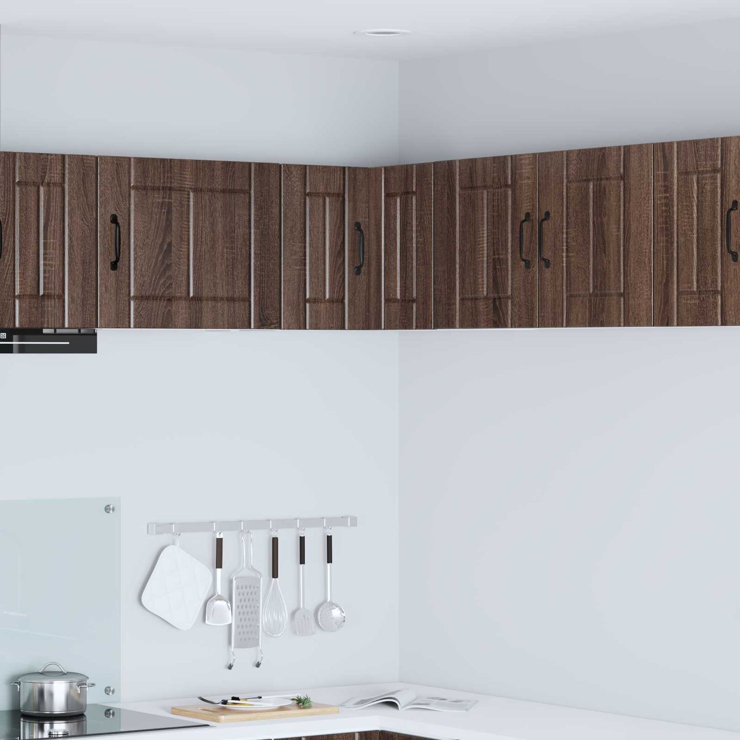 vidaXL Küchenschrank Braun Eichen-Optik 57 x 57 x 40 cm Holzwerkstoff