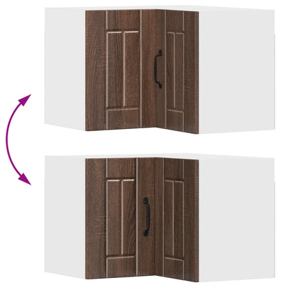 vidaXL Küchenschrank Braun Eichen-Optik 57 x 57 x 40 cm Holzwerkstoff