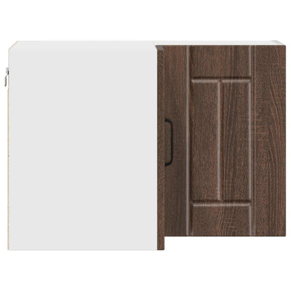 vidaXL Küchenschrank Braun Eichen-Optik 57 x 57 x 40 cm Holzwerkstoff