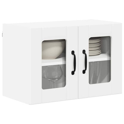 vidaXL Küchenschrank 2 pcs Weiß 60 x 31 x 40 cm Holzwerkstoff