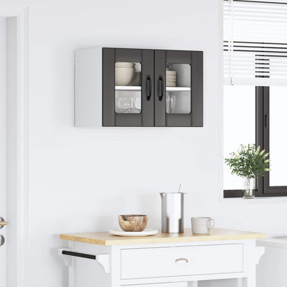 vidaXL Küchenschrank Schwarz 60 x 31 x 40 cm Holzwerkstoff