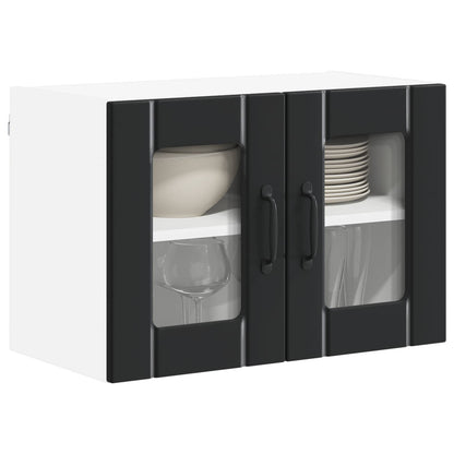 vidaXL Küchenschrank Schwarz 60 x 31 x 40 cm Holzwerkstoff