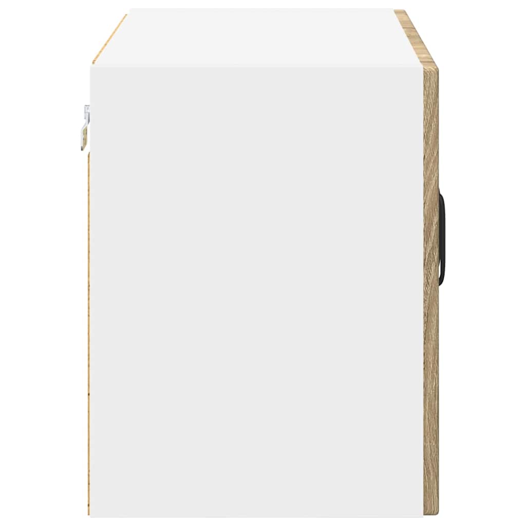 vidaXL Küchenschrank 2 pcs Sonoma-Eiche 60 x 31 x 40 cm Holzwerkstoff
