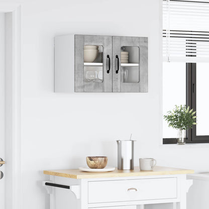 vidaXL Küchenschrank Beton Grau 60 x 31 x 40 cm Holzwerkstoff