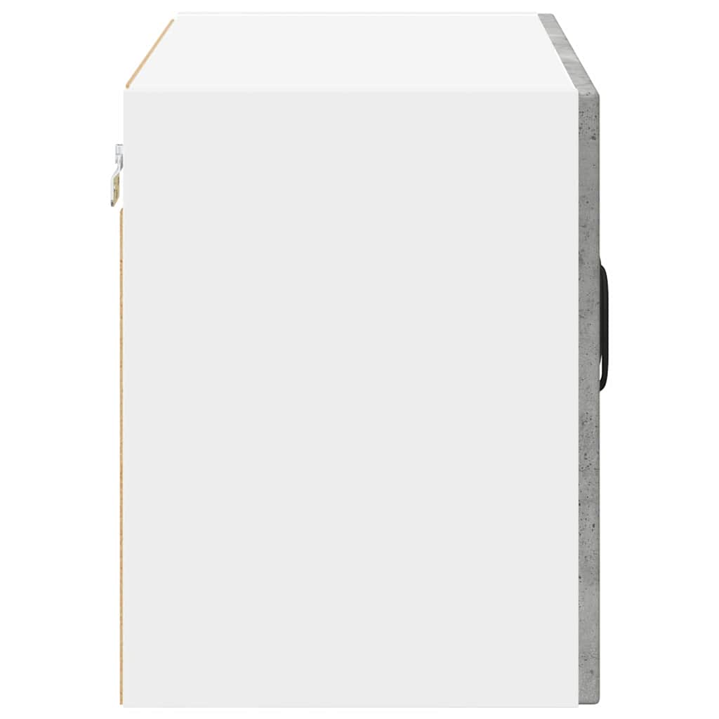 vidaXL Küchenschrank 2 pcs Beton Grau 60 x 31 x 40 cm Holzwerkstoff