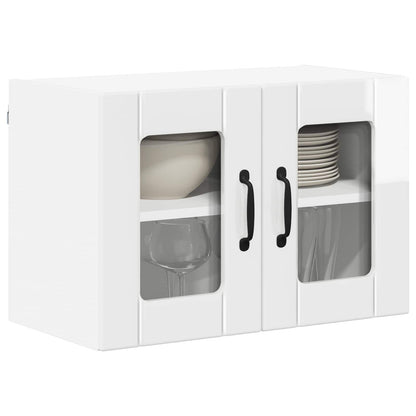 vidaXL Küchenschrank Hochglanz Weiß 60 x 31 x 40 cm Holzwerkstoff