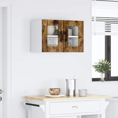 vidaXL Küchenschrank Geräucherte Eiche 60 x 31 x 40 cm Holzwerkstoff