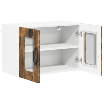 vidaXL Küchenschrank Geräucherte Eiche 60 x 31 x 40 cm Holzwerkstoff