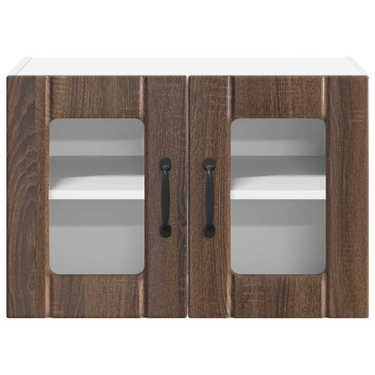 Küchenschrank Braun Eichen-Optik 60 x 31 x 40 cm Holzwerkstoff