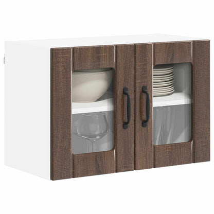 Küchenschrank Braun Eichen-Optik 60 x 31 x 40 cm Holzwerkstoff