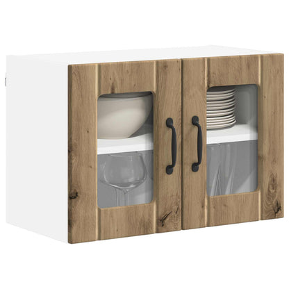 vidaXL Meuble haut de cuisine 2 pcs Chêne artisan 60 x 31 x 40 cm Bois d'ingénierie