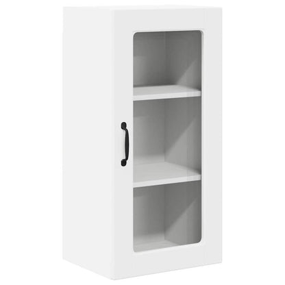 vidaXL Meuble haut de cuisine 2 pcs Blanc 40 x 31 x 80 cm Bois d'ingénierie