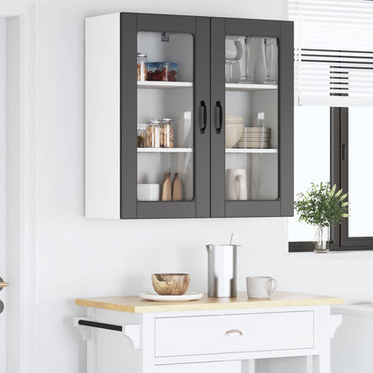 vidaXL Meuble de cuisine 2 pcs Noir 40 x 31 x 80 cm Bois d'ingénierie