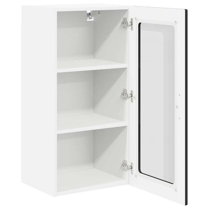 vidaXL Meuble de cuisine 2 pcs Noir 40 x 31 x 80 cm Bois d'ingénierie