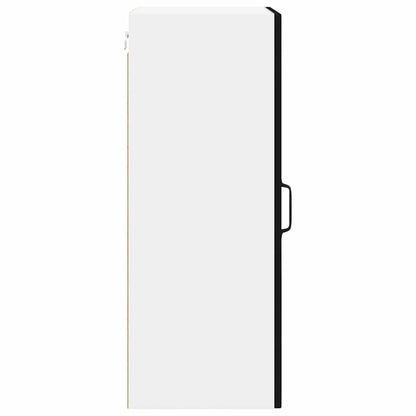vidaXL Meuble de cuisine 2 pcs Noir 40 x 31 x 80 cm Bois d'ingénierie