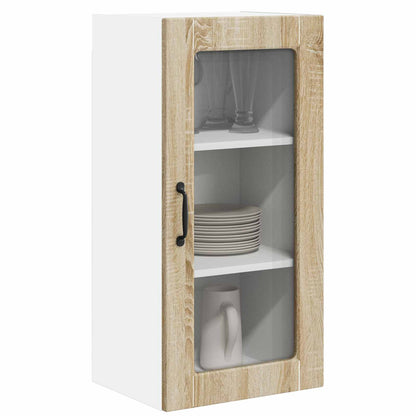 vidaXL Meuble de cuisine 2 pcs Chêne Sonoma 40 x 31 x 80 cm Bois d'ingénierie