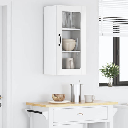 vidaXL Meuble Haut de Cuisine Blanc Brillant 40 x 31 x 80 cm Aggloméré
