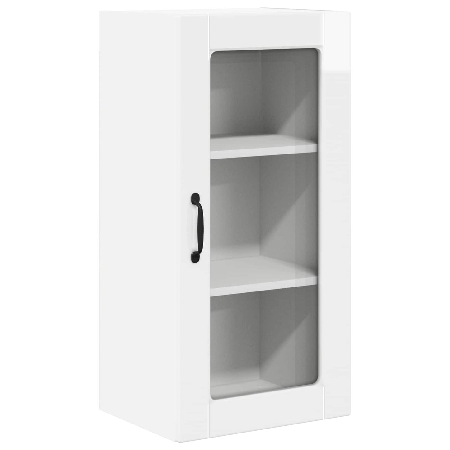 vidaXL Meuble Haut de Cuisine Blanc Brillant 40 x 31 x 80 cm Aggloméré