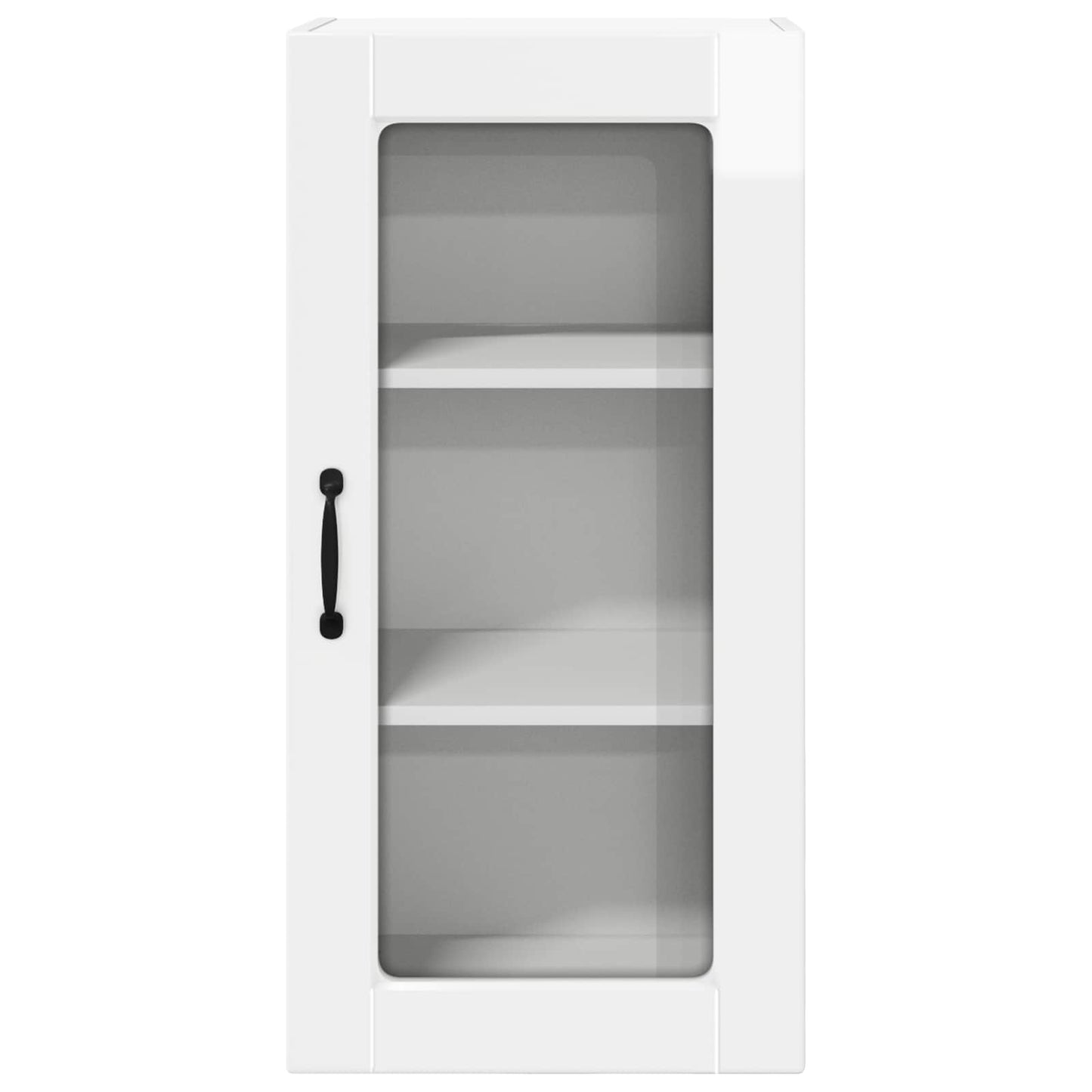 vidaXL Meuble Haut de Cuisine Blanc Brillant 40 x 31 x 80 cm Aggloméré