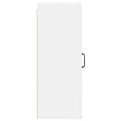 vidaXL Meuble Haut de Cuisine Blanc Brillant 40 x 31 x 80 cm Aggloméré