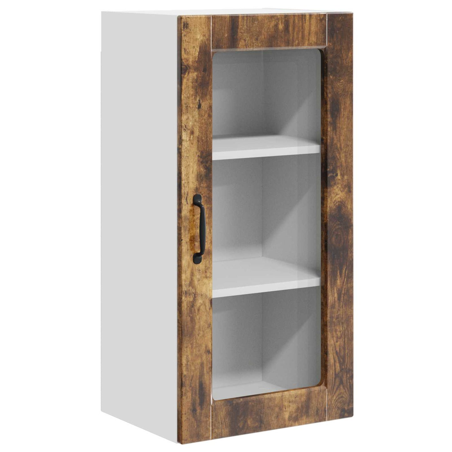 vidaXL Armoire de cuisine Chêne fumé 40 x 31 x 80 cm Bois d'ingénierie