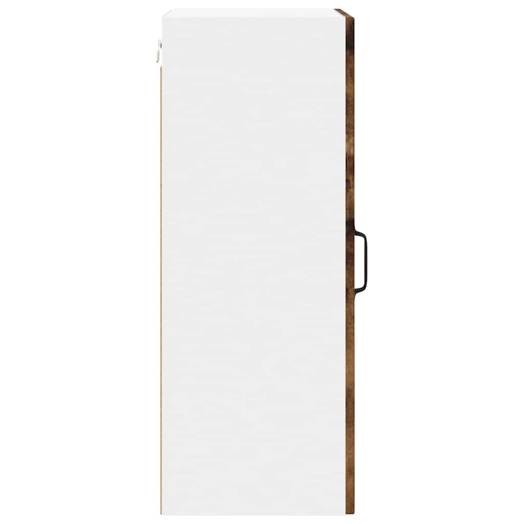 vidaXL Armoire de cuisine Chêne fumé 40 x 31 x 80 cm Bois d'ingénierie