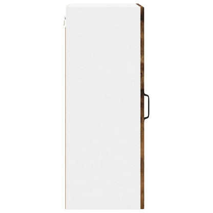 vidaXL Armoire de cuisine Chêne fumé 40 x 31 x 80 cm Bois d'ingénierie
