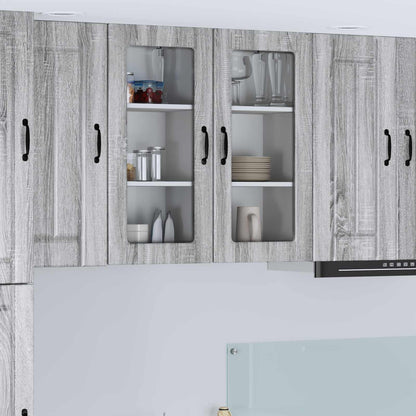 vidaXL Meuble de cuisine gris Sonoma 40 x 31 x 80 cm Bois d'ingénierie