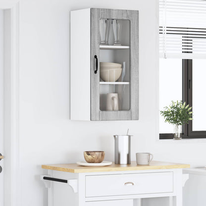 vidaXL Meuble de cuisine gris Sonoma 40 x 31 x 80 cm Bois d'ingénierie