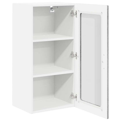 vidaXL Meuble de cuisine 2 pcs Sonoma gris 40 x 31 x 80 cm Bois d'ingénierie