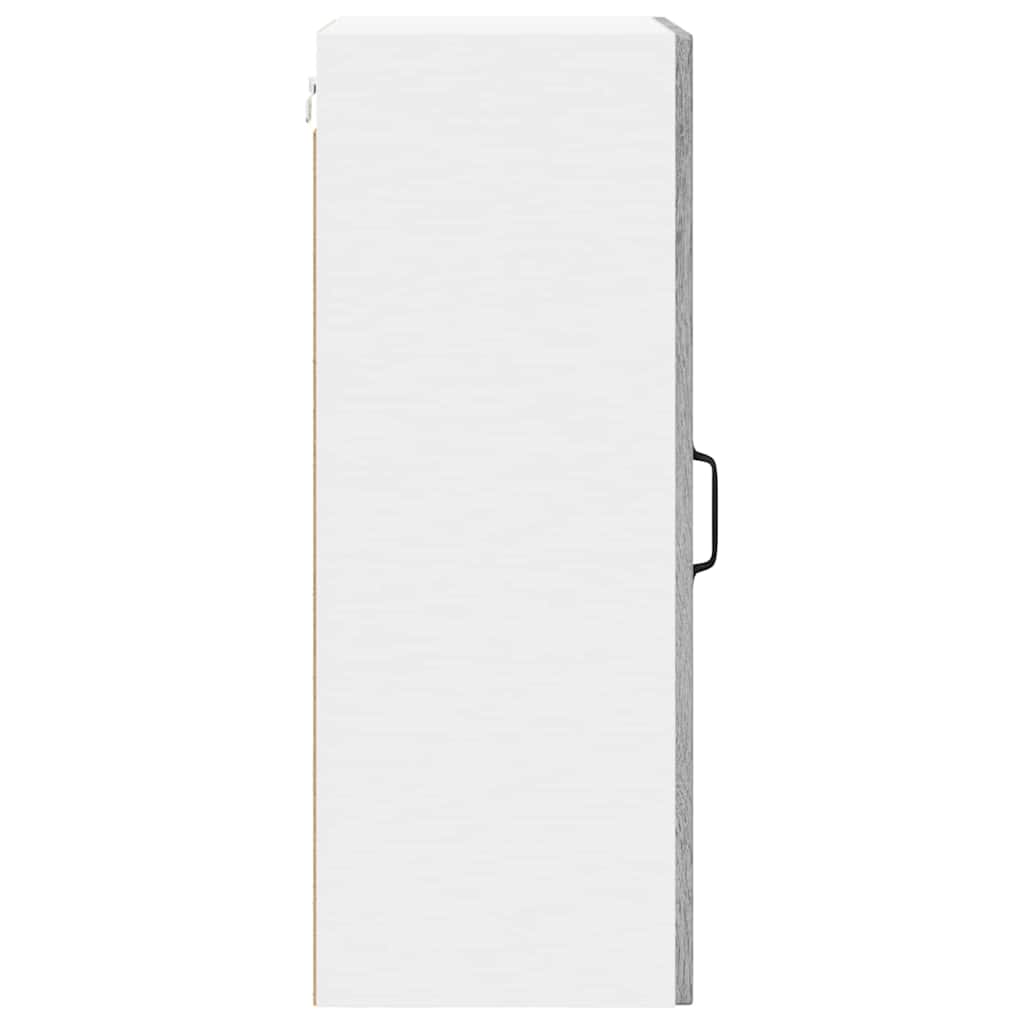 vidaXL Meuble de cuisine 2 pcs Sonoma gris 40 x 31 x 80 cm Bois d'ingénierie