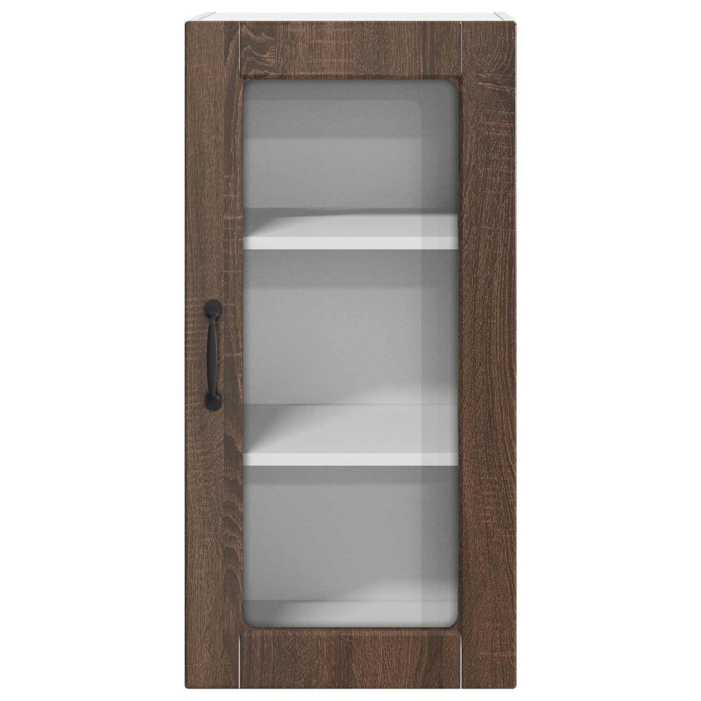 vidaXL Meuble de cuisine 2 pcs Marron aspect chêne 40 x 31 x 80 cm