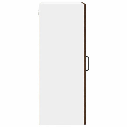 vidaXL Meuble de cuisine 2 pcs Marron aspect chêne 40 x 31 x 80 cm