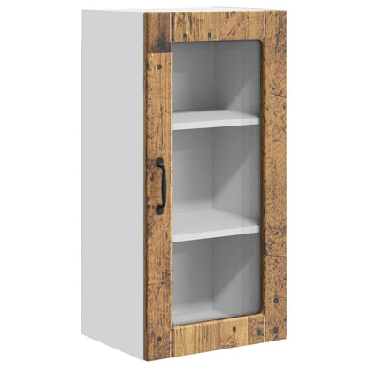 vidaXL Meuble de cuisine 2 pcs bois de récupération 40 x 31 x 80 cm bois d'ingénierie