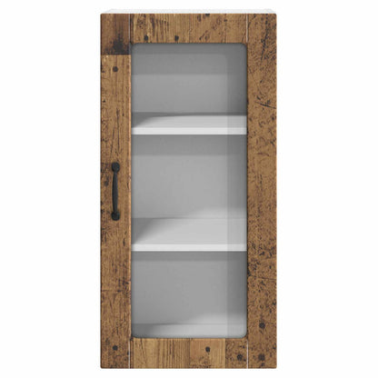 vidaXL Meuble de cuisine 2 pcs bois de récupération 40 x 31 x 80 cm bois d'ingénierie