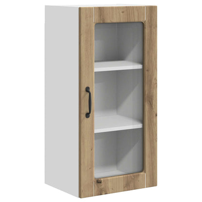 Küchenschrank 2 pcs Artisan-Eiche 40 x 31 x 80 cm Holzwerkstoff