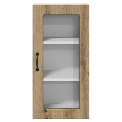 Küchenschrank 2 pcs Artisan-Eiche 40 x 31 x 80 cm Holzwerkstoff