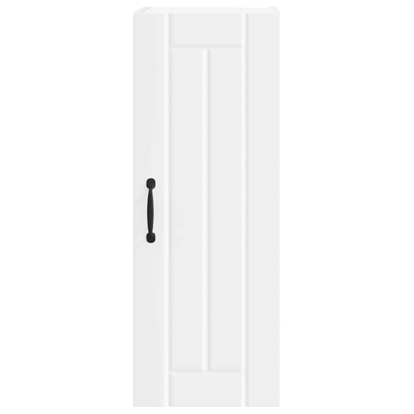 vidaXL Meuble haut de cuisine avec porte blanc 30 x 31 x 80 cm en bois d'ingénierie