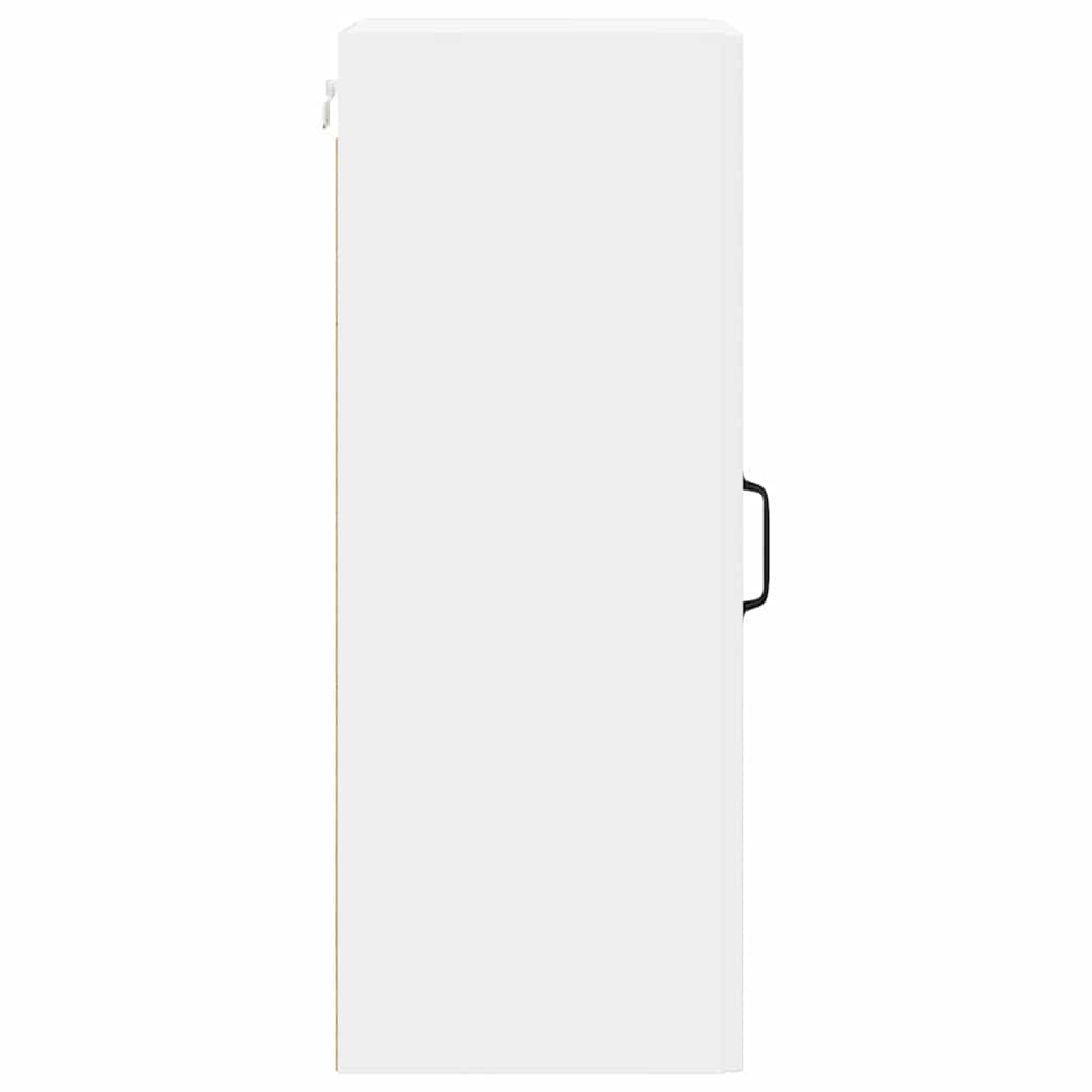 vidaXL Meuble haut de cuisine avec porte blanc 30 x 31 x 80 cm en bois d'ingénierie